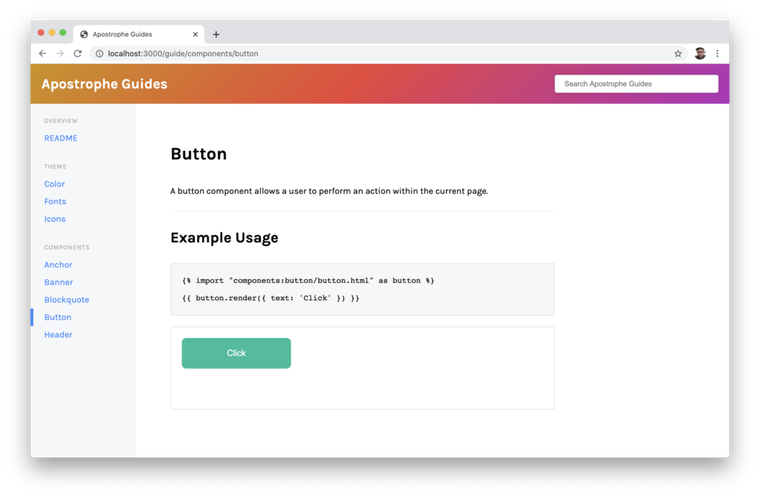 guide button
