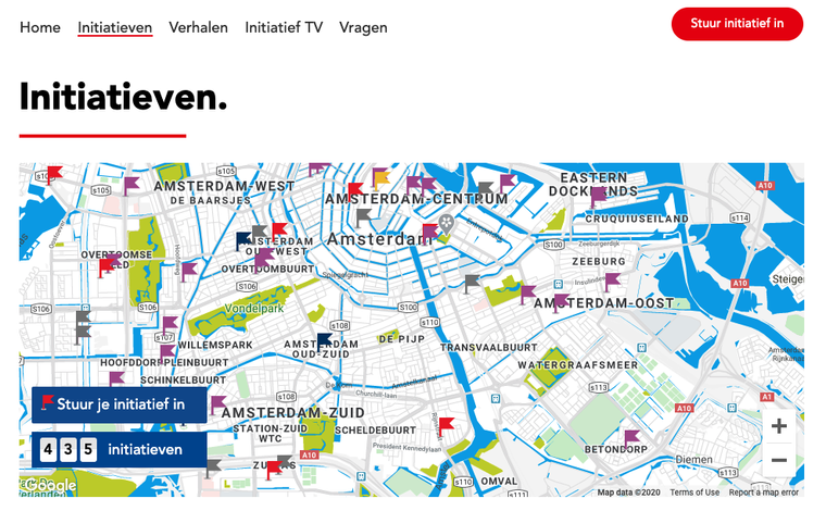 amsterdam covid response website