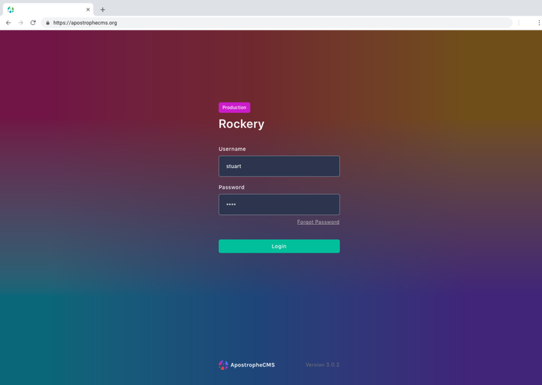 alpha ui login