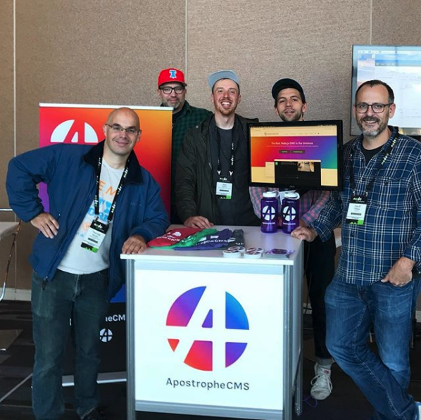 apostrophe team at node