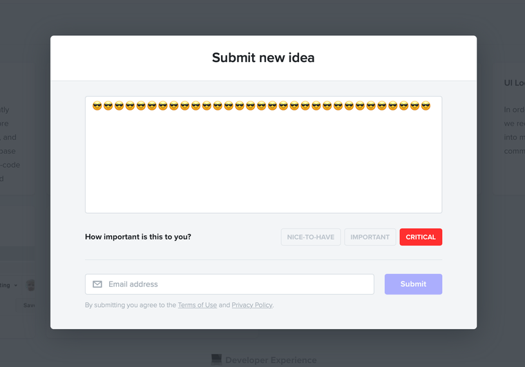 open source roadmap submit