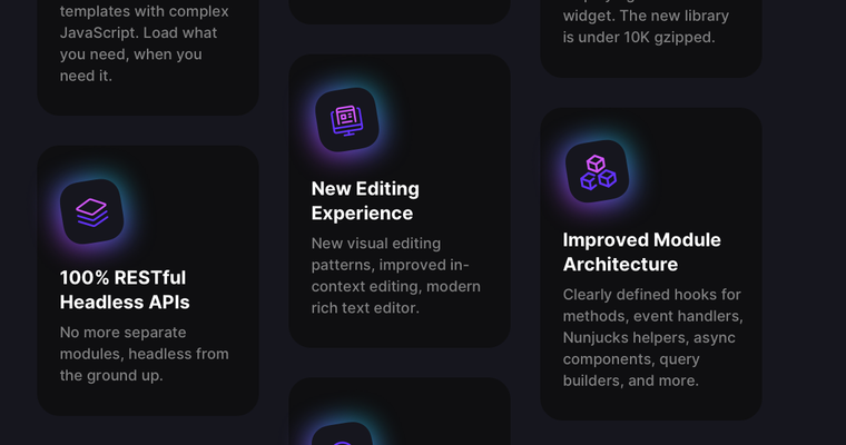 new UI features