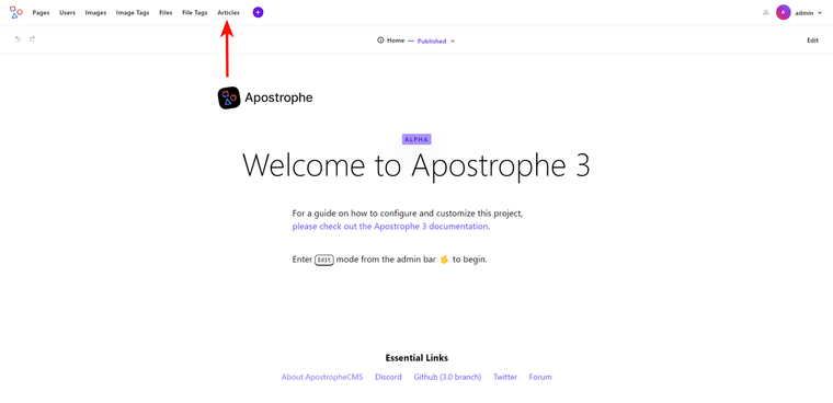 article headless cms